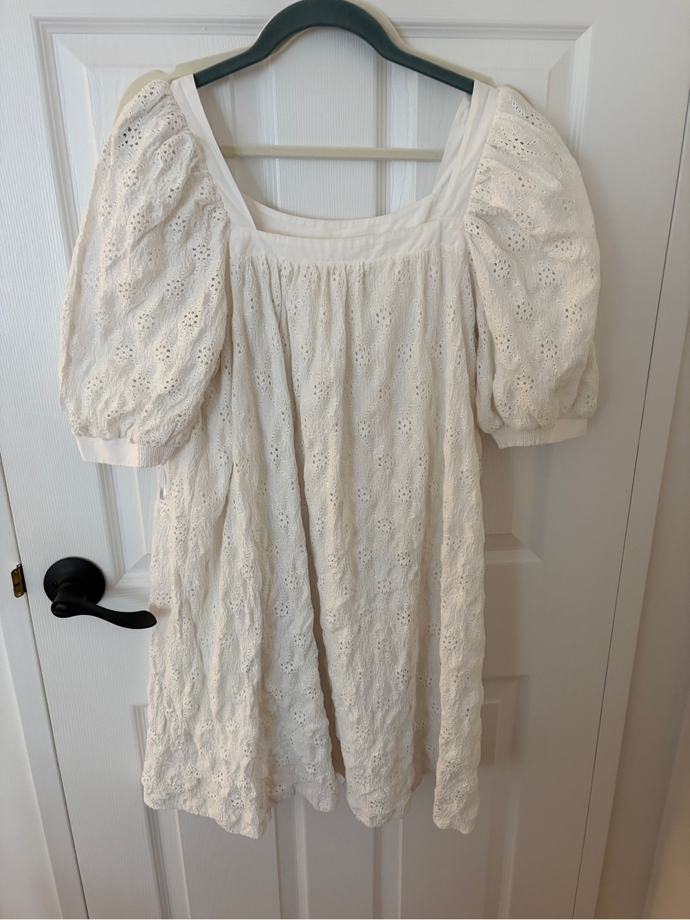 Maeve by Anthropologie eyelet mini dress